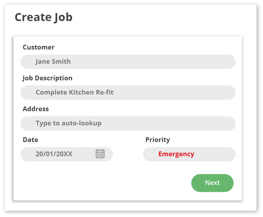 Job Sheets